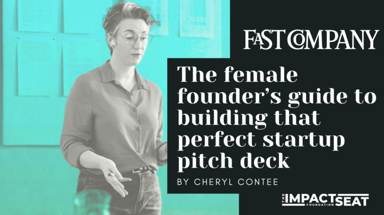The female founder’s guide to building that perfect startup pitch deck