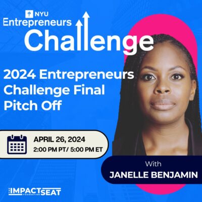 2024 Entrepreneurs Challenge Final Pitch Off