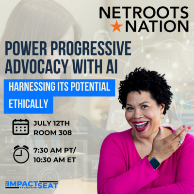 Power Progressive Advocacy with AI