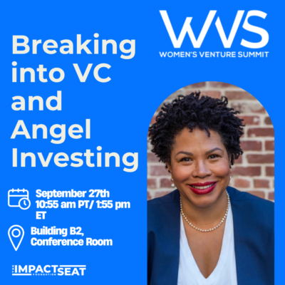 Breaking into VC and Angel Investing